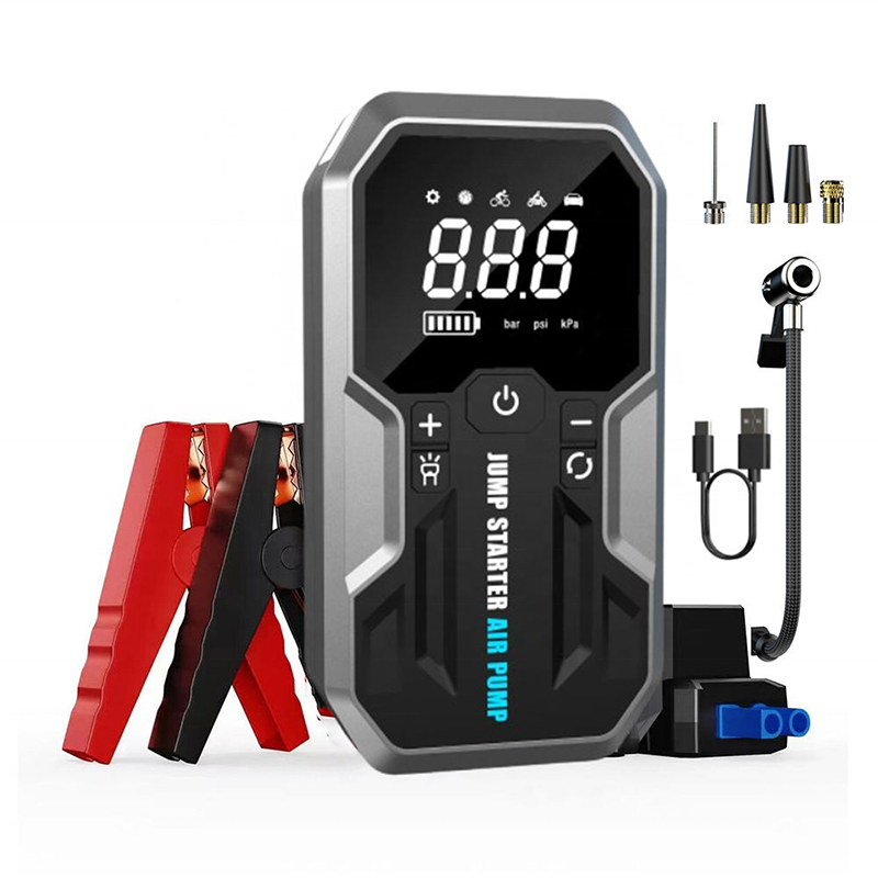 6 in 1 Car Jump Starter + Tire Inflator (24,000mAH)