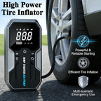 6 in 1 Car Jump Starter + Tire Inflator (24,000mAh)