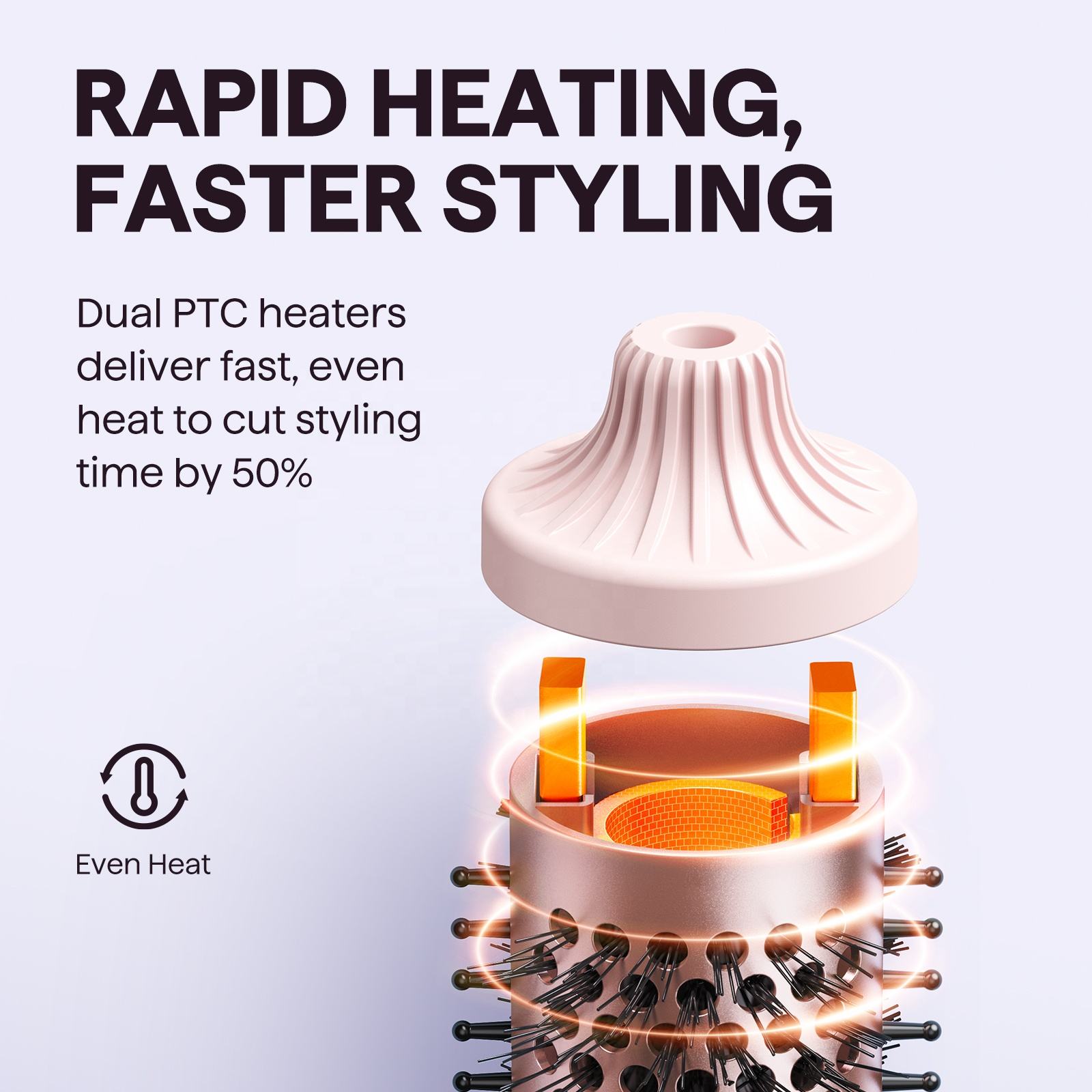 Wavytalk Ionic Curling Brush